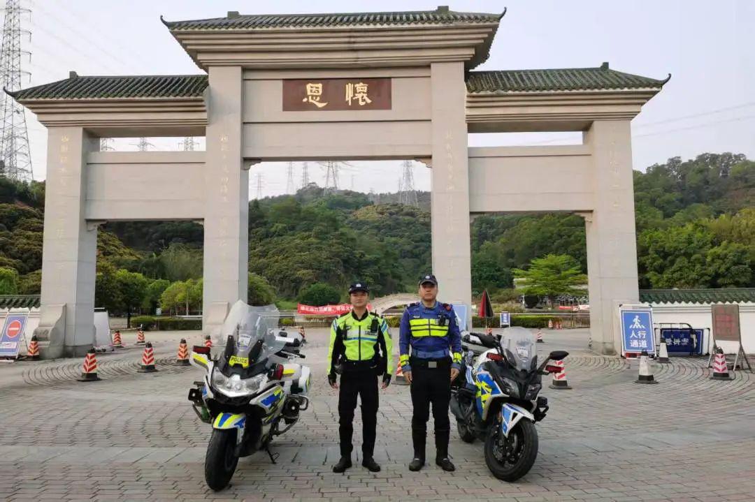 深圳交警清明假期坚守，为返程市民保驾护航