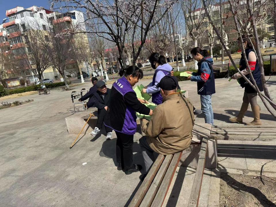 科兴社区清明发力，推动文明祭祀深入人心