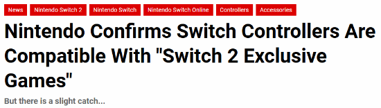 Switch 2来袭，旧控制器能否无缝适配？