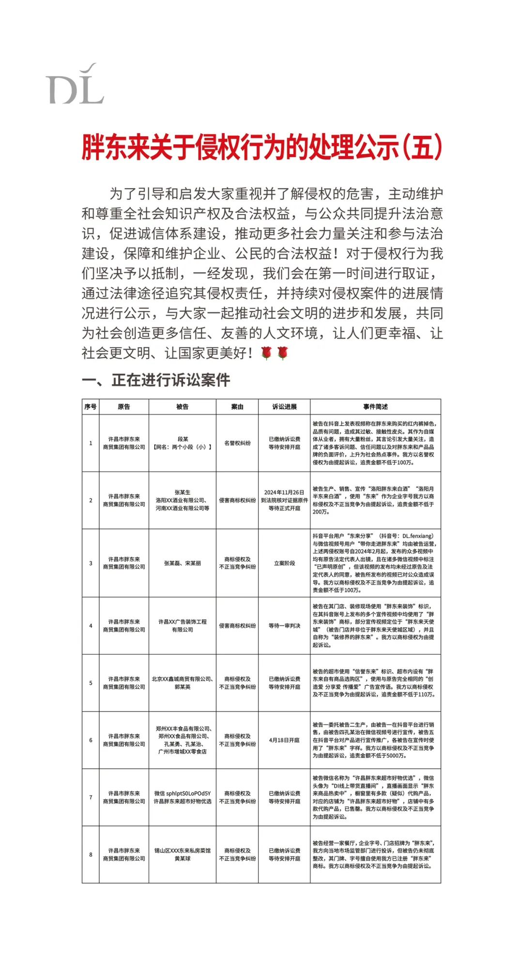 “红内裤”事件升级！胖东来正式起诉涉事博主